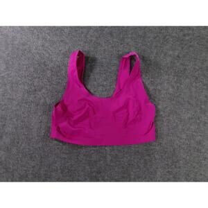 Victorias Secret Sports Bra Womens Small Pink Scoop Neck Active Minimalist